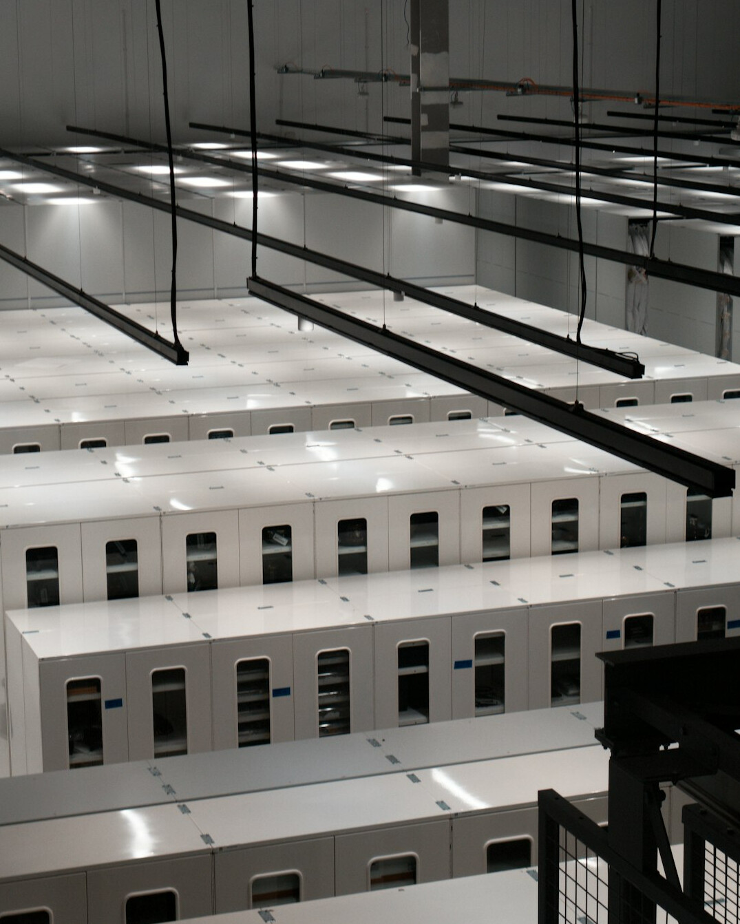 Server racks and network equipment used for broadcast content distribution